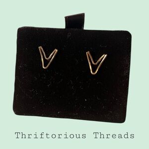 Gold Minimalist Studs